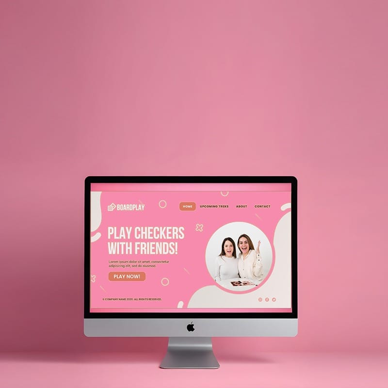 Website theme design