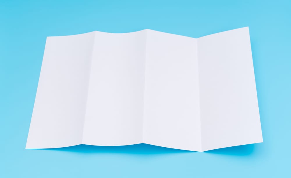accordion fold brochure