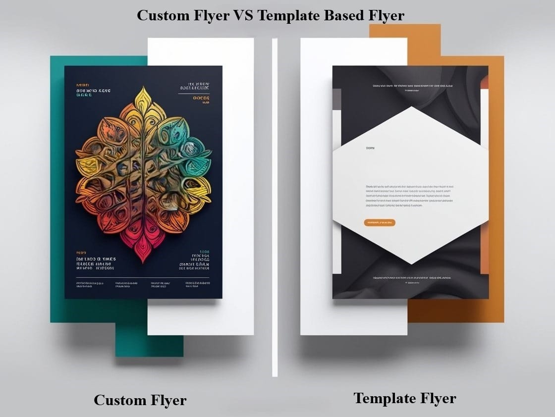 Custom vs. Template-Based Flyers