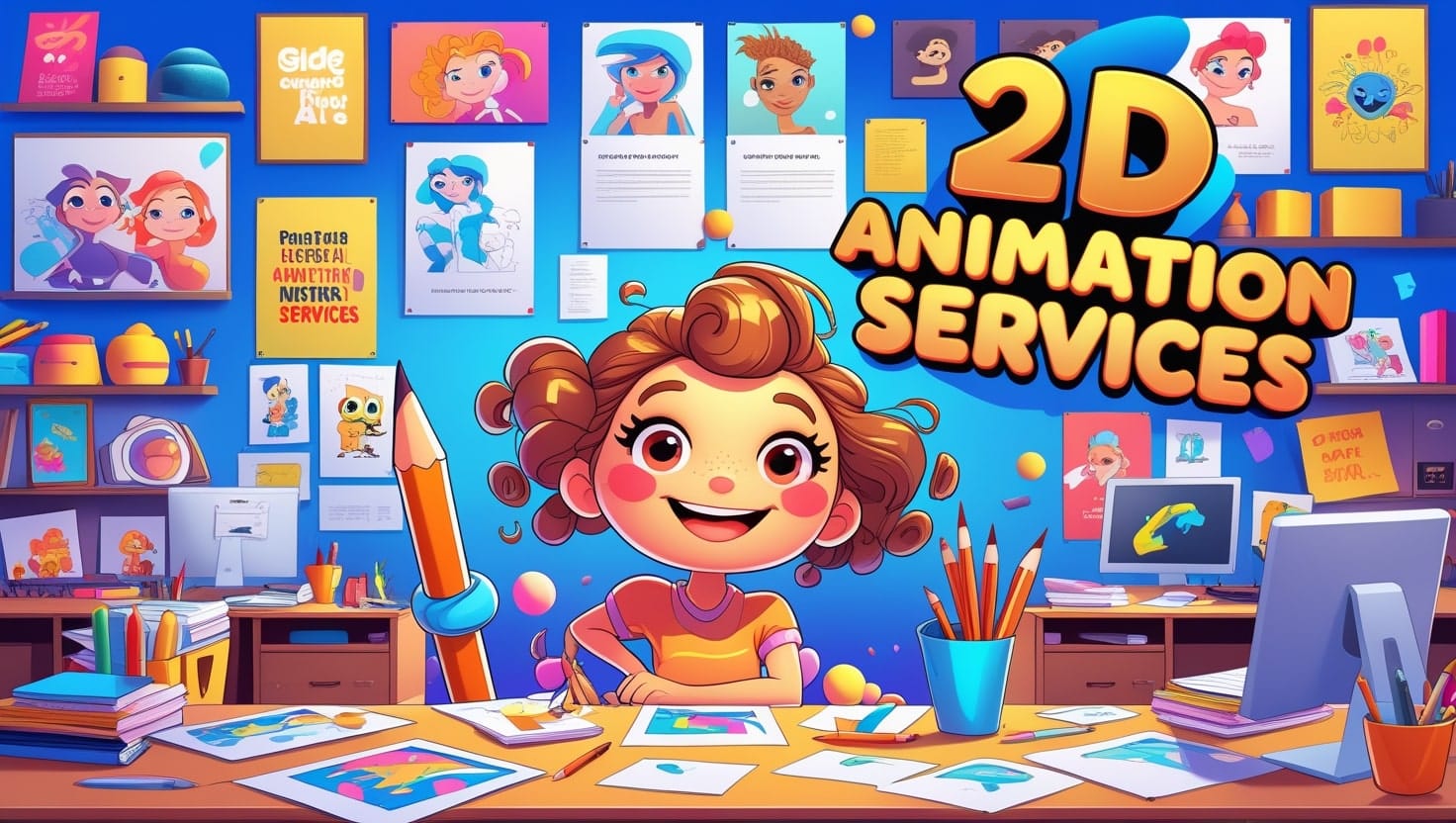Exceptional 2D Animation Services
