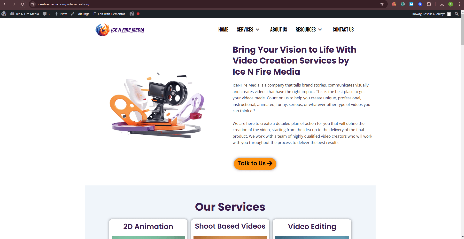 ICE N FIRE Media
