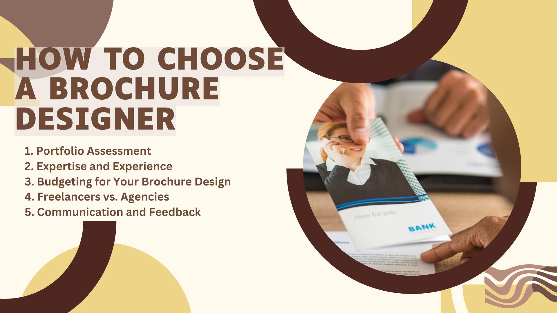 How to Choose a Brochure Designer?