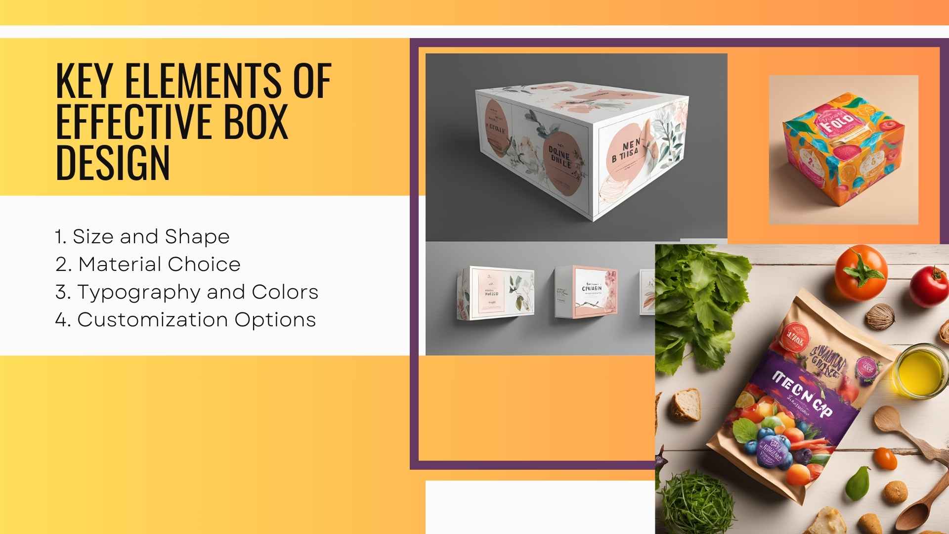 Key Elements of Effective Box Design