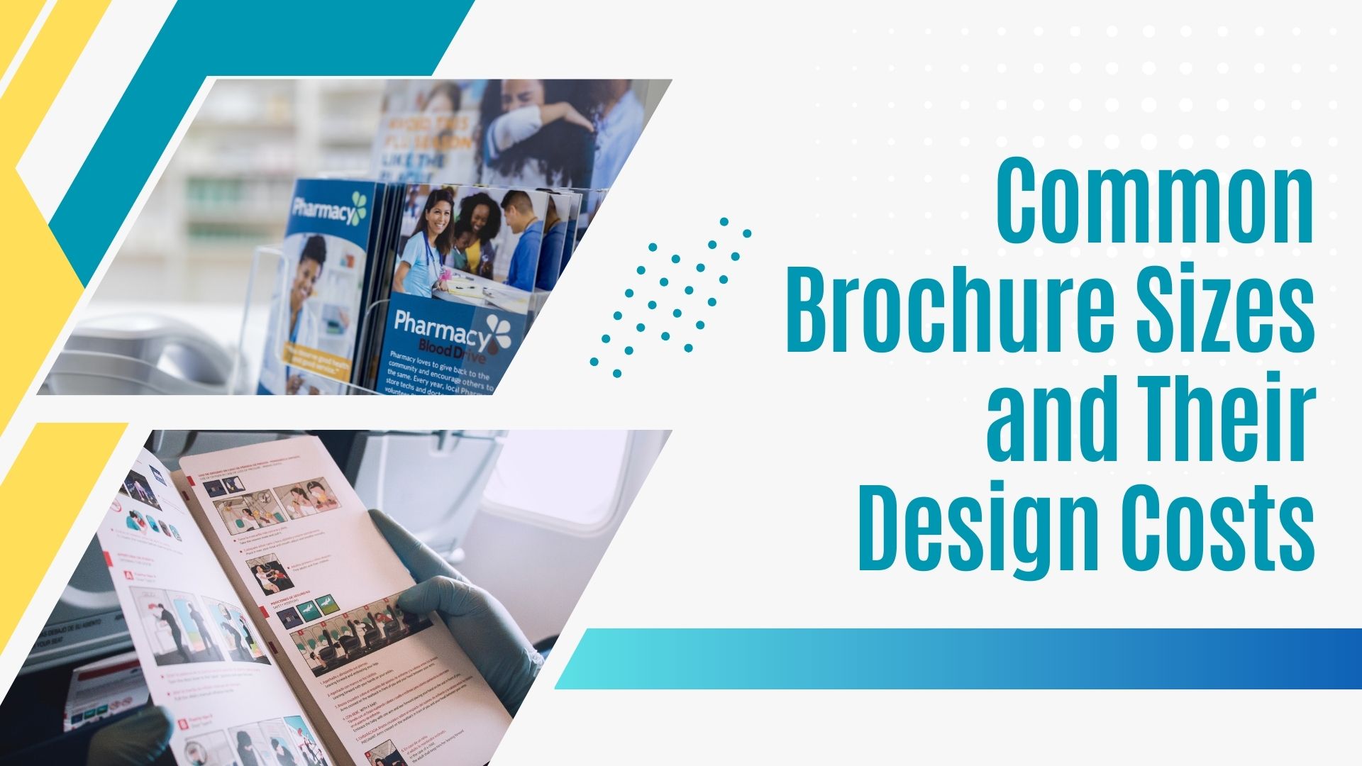 Common Brochure Sizes and Their Design Costs