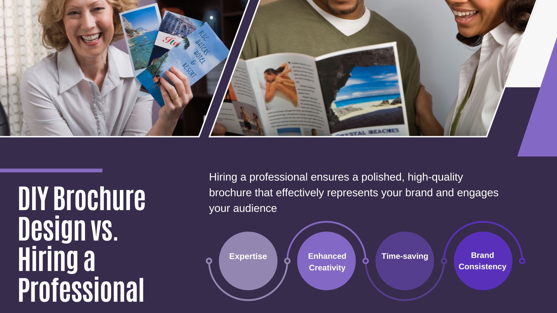 DIY Brochure Design vs. Hiring a Professional