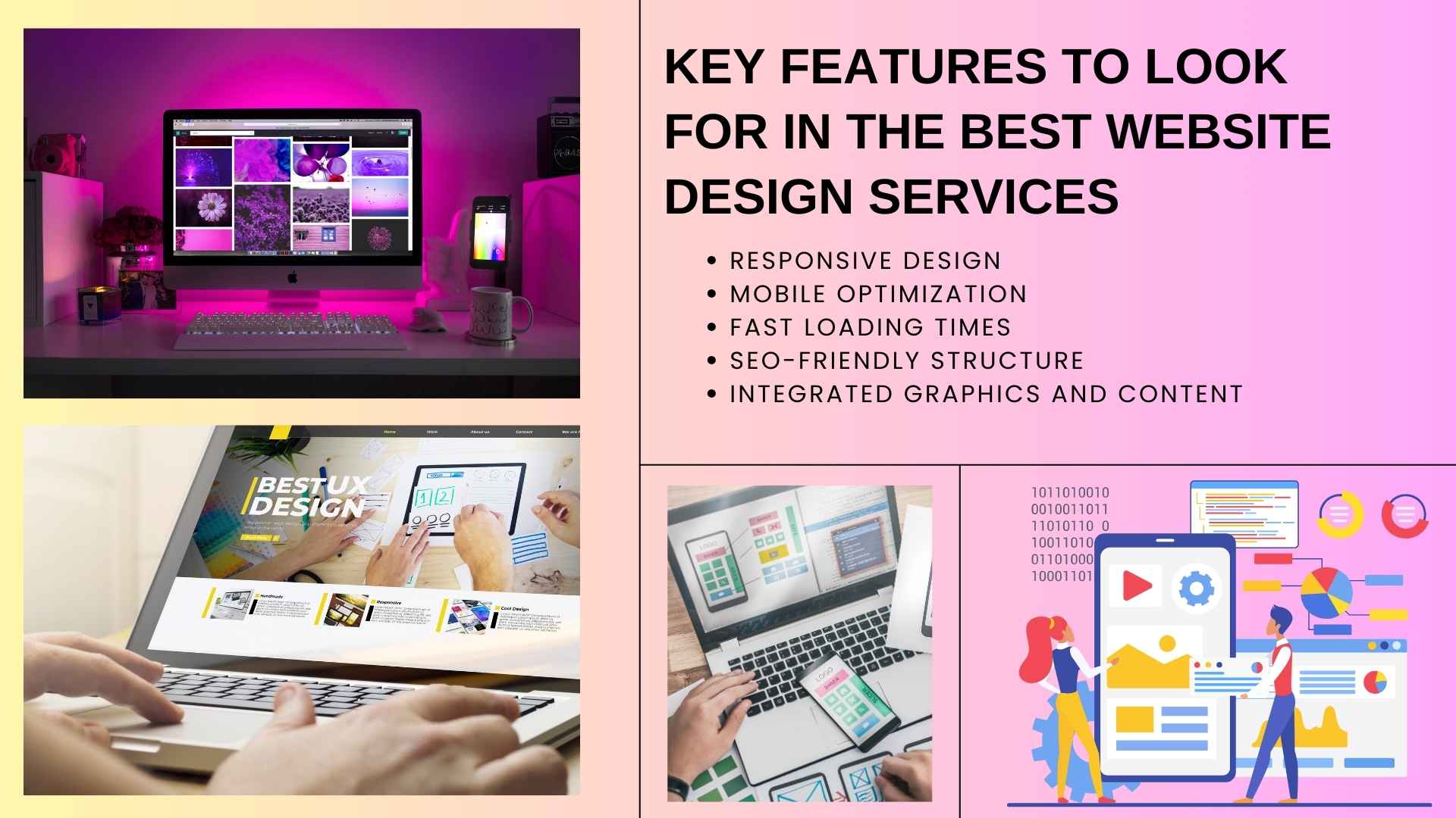 Key Features to Look for in the Best Website Design Services