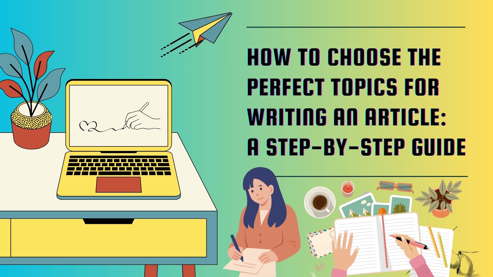 Stages of the Writing Process English Presentation Grey Colourful Modern Style 