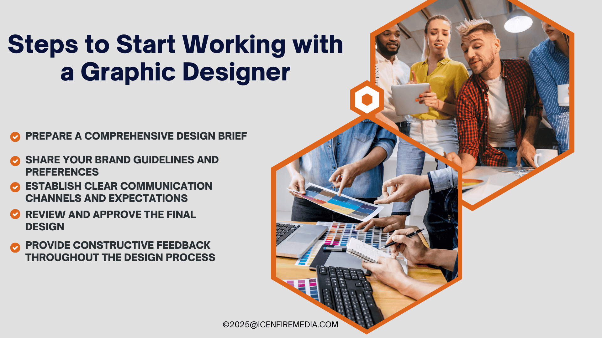 Steps to Start Working with a Graphic Designer