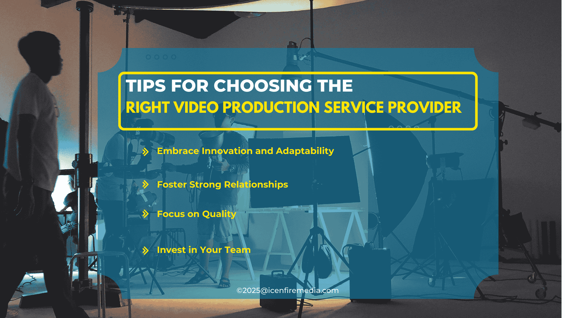 Tips for Choosing the Right Video Production Service Provider