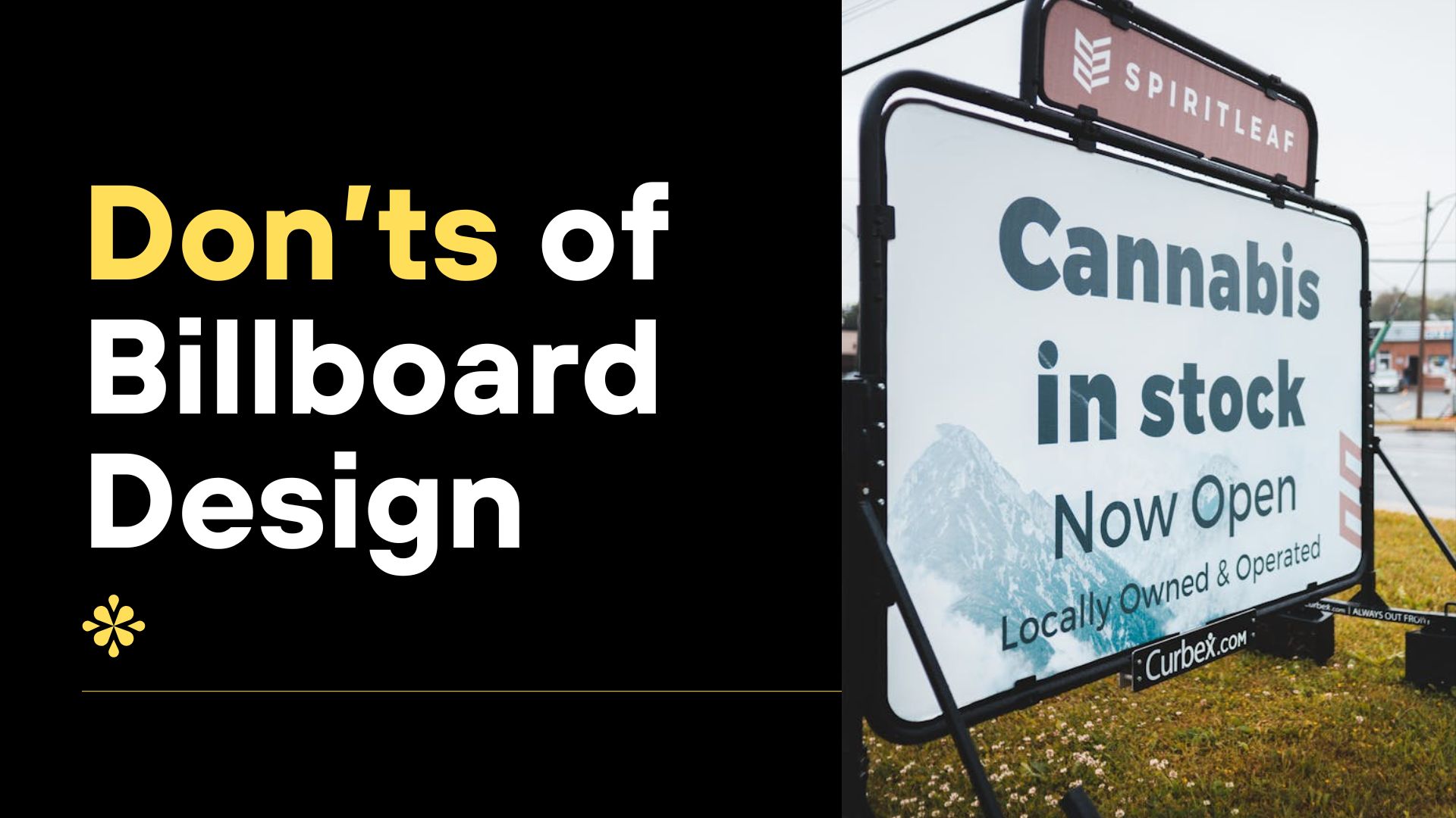 The Don'ts of Billboard Design