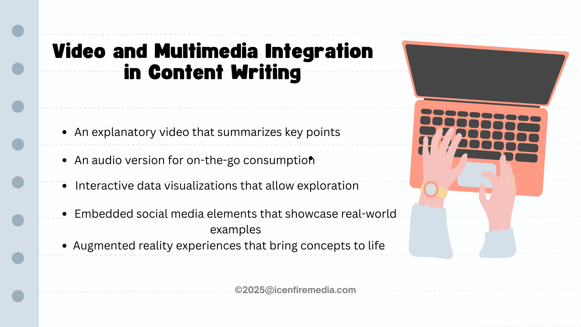 Video and Multimedia Integration in Content Writing